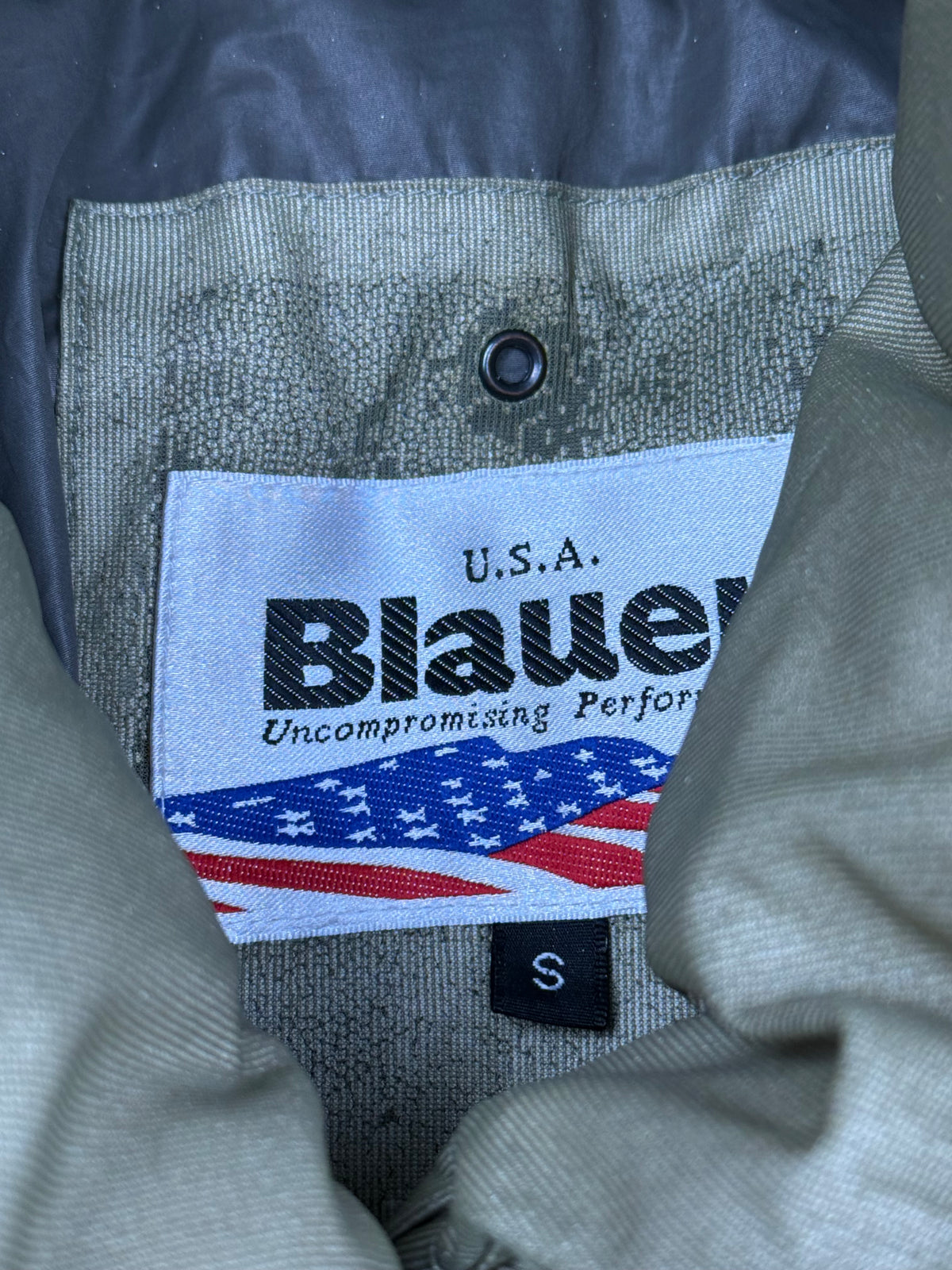 vintage Blauer winterjacket {S}