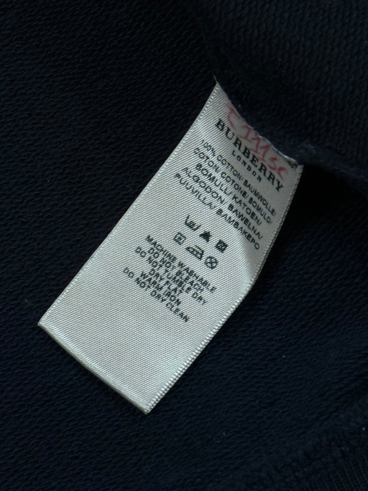 vintage Burberry sweatjacket {XL}