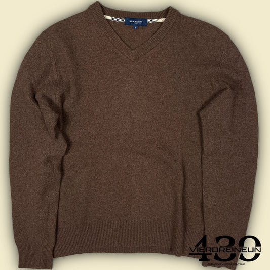 vintage Burberry knittedsweater {M}