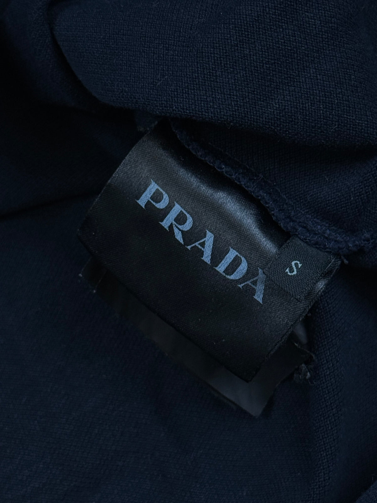 navyblue Prada polo {S}