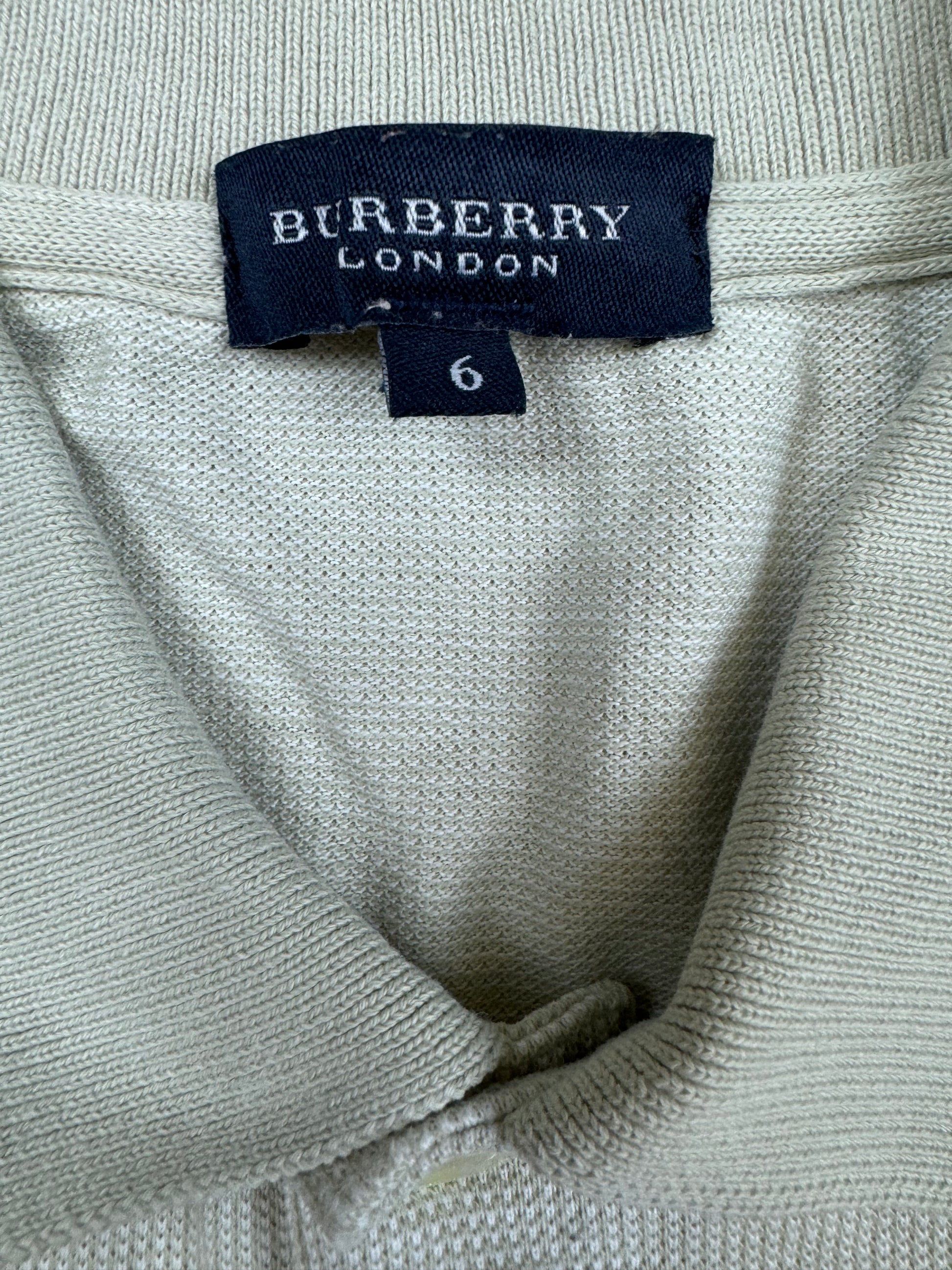 vintage Burberry polo {L}
