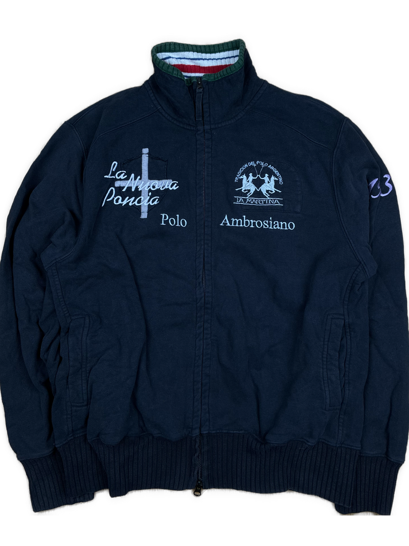 vintage La Martina sweatjacket {XL}