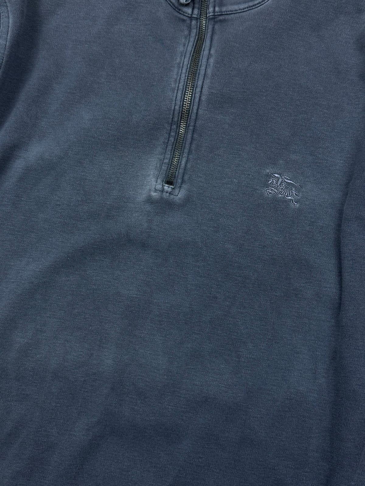 vintage Burberry quarterzip {L}