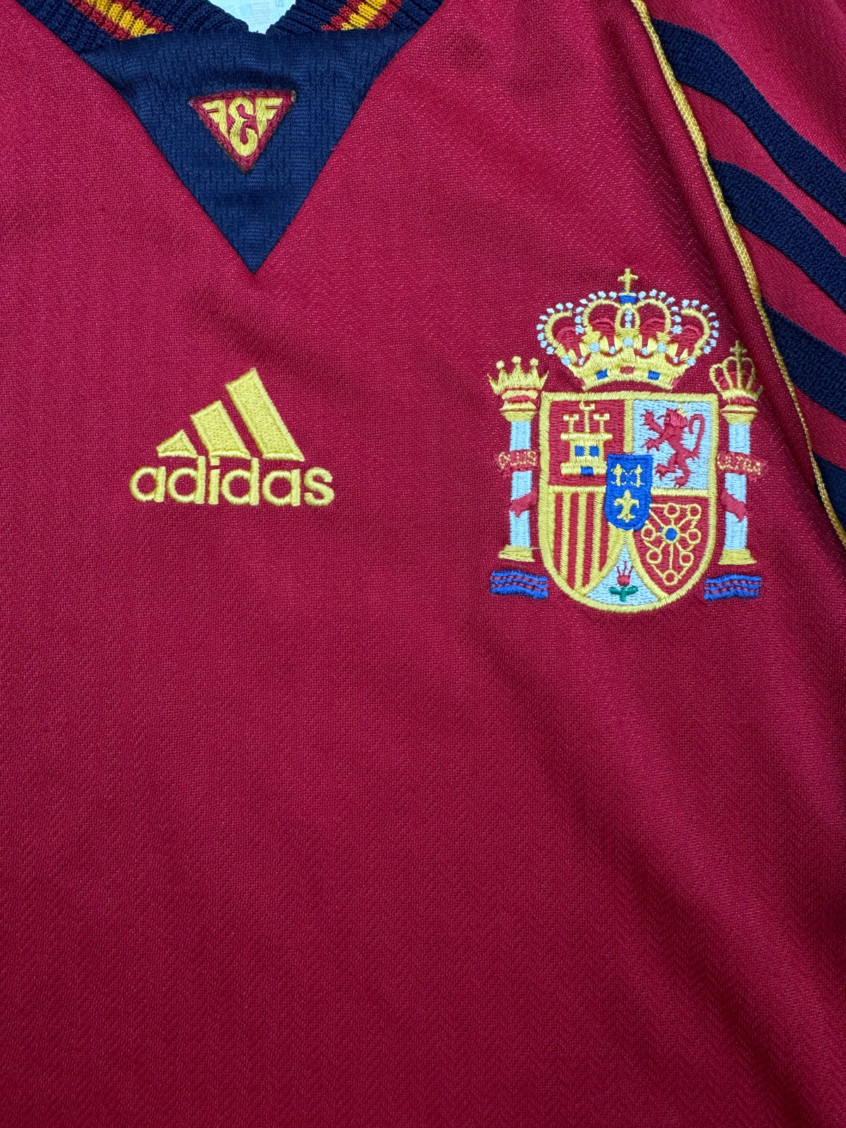 vintage Adidas Spain home jersey 1998 {XS}