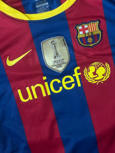 Cargar imagen en el visor de la galería, vintage Nike Fc Barcelona MESSI10 2010-2011 home jersey {S}
