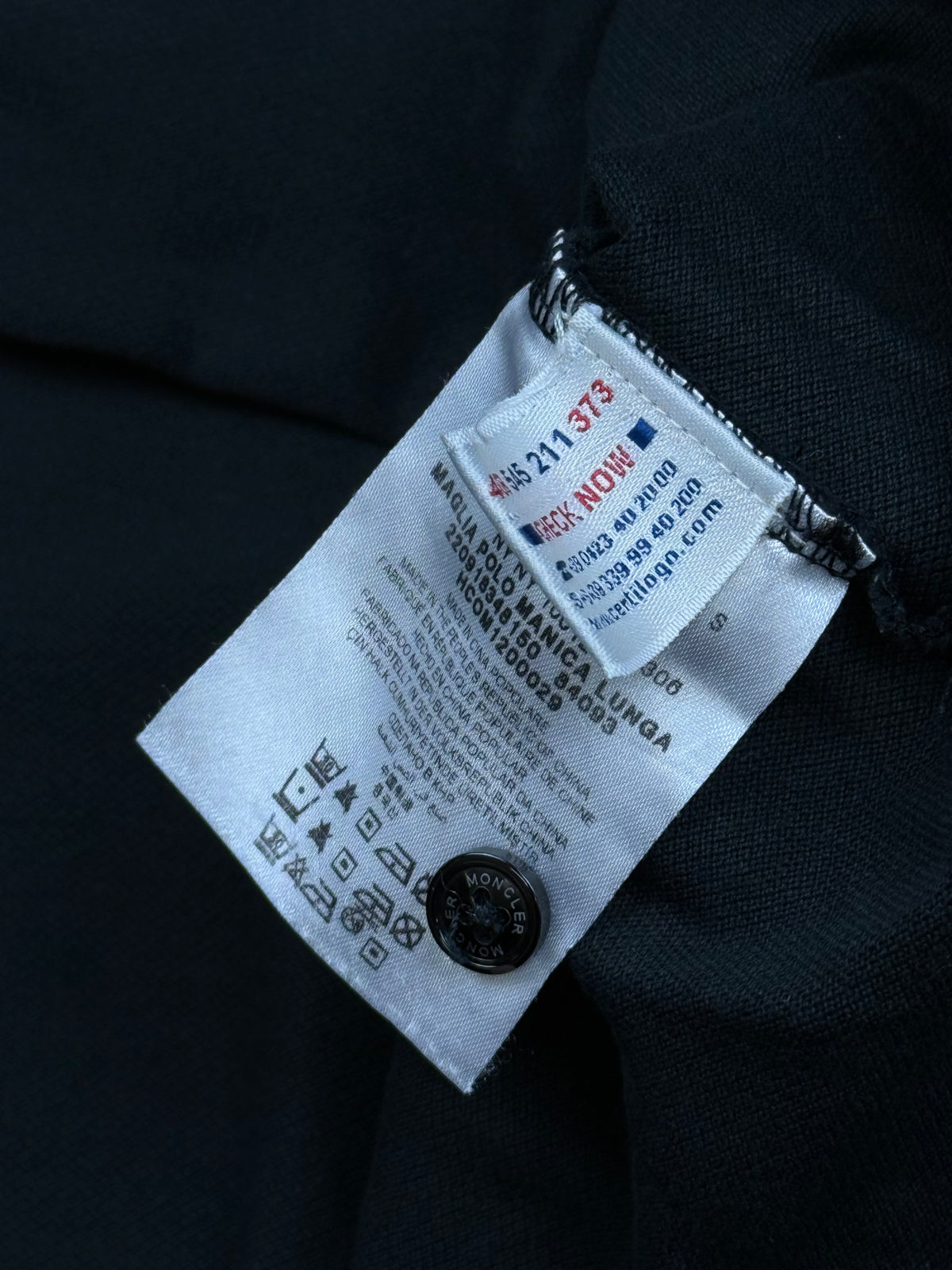 vintage Moncler polo long {L}