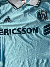 Carregar imagem no visualizador da galeria, vintage Adidas Olympique Marseille 1998-1999 away jersey {L-XL}
