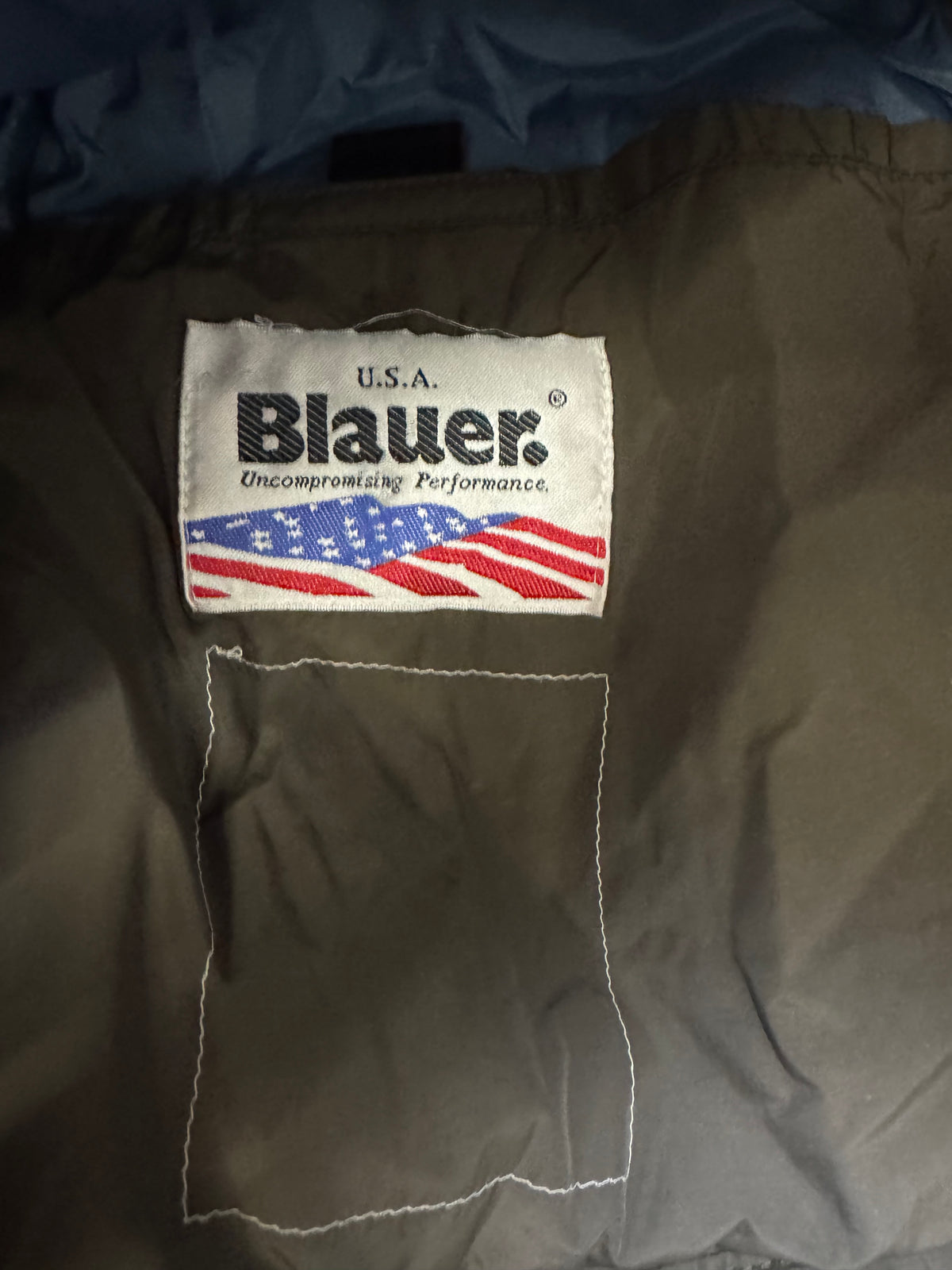 vintage Blauer winterjacket {L}