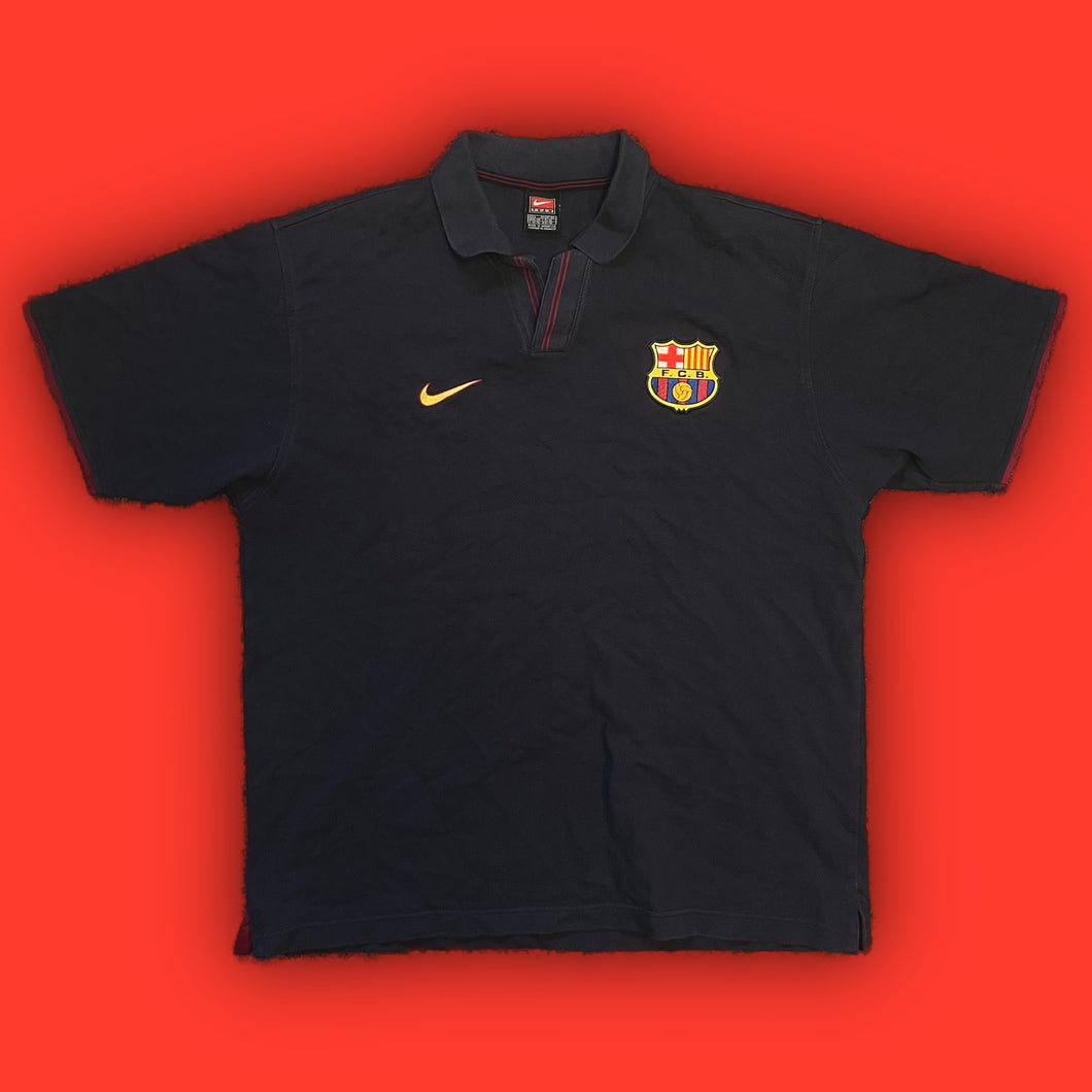 vintage Nike Fc Barcelona polo {L}