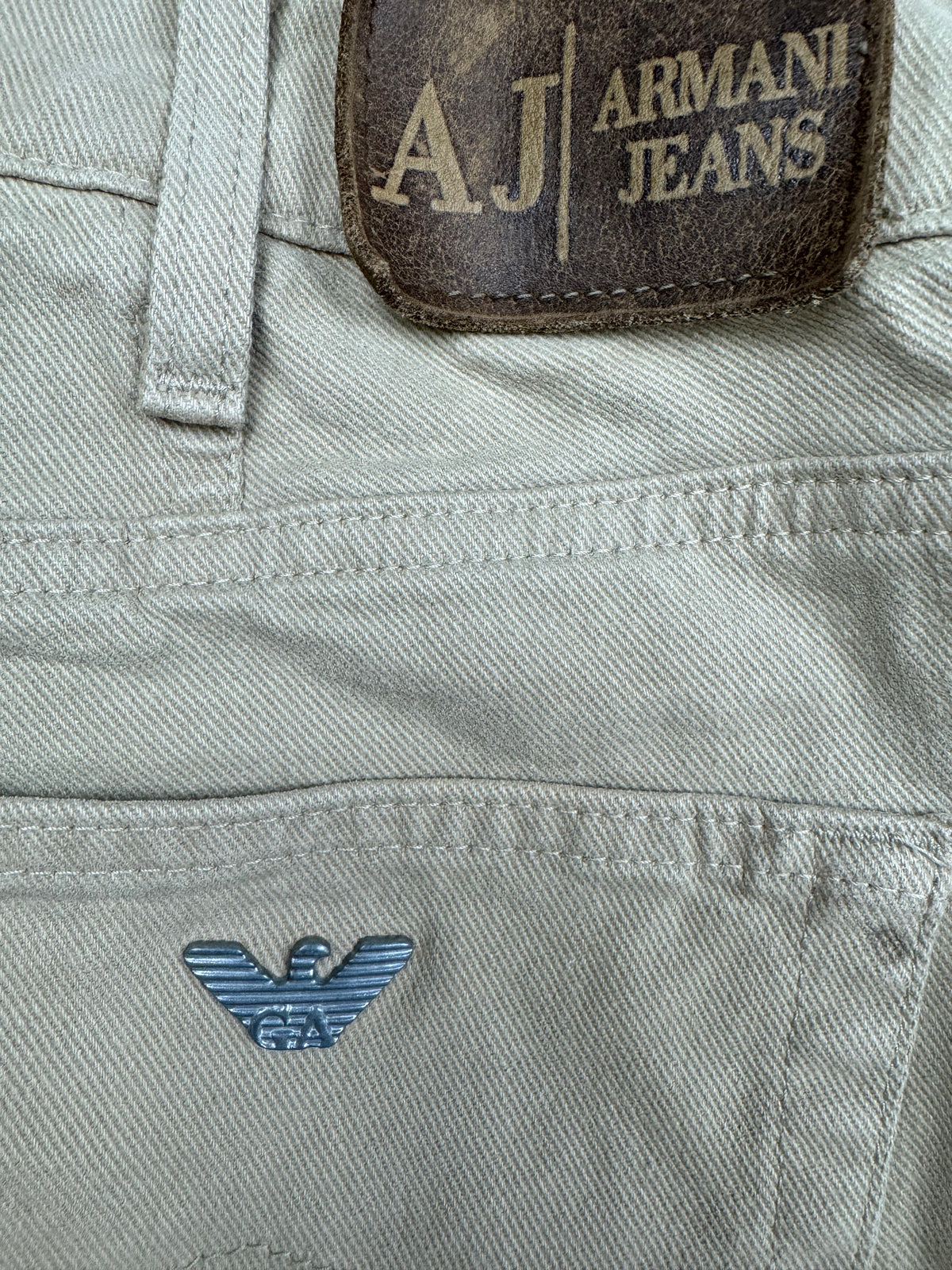 vintage Armani jeans {L}