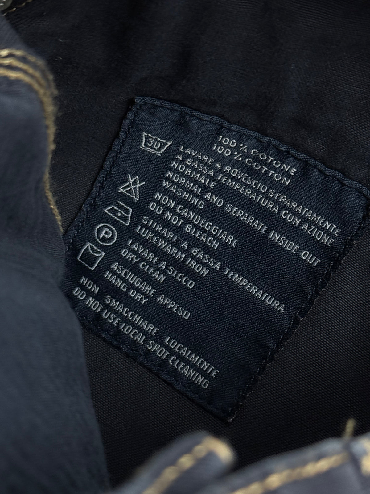 vintage Burberry jeans