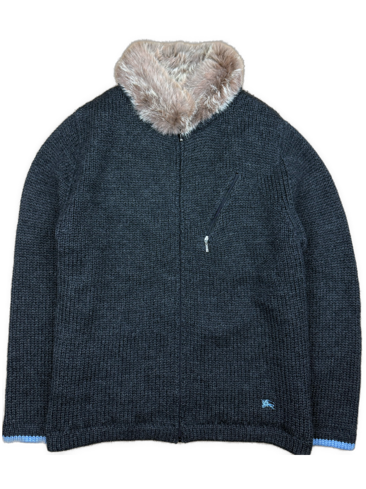 vintage Burberry Black Label sweatjacket {M}