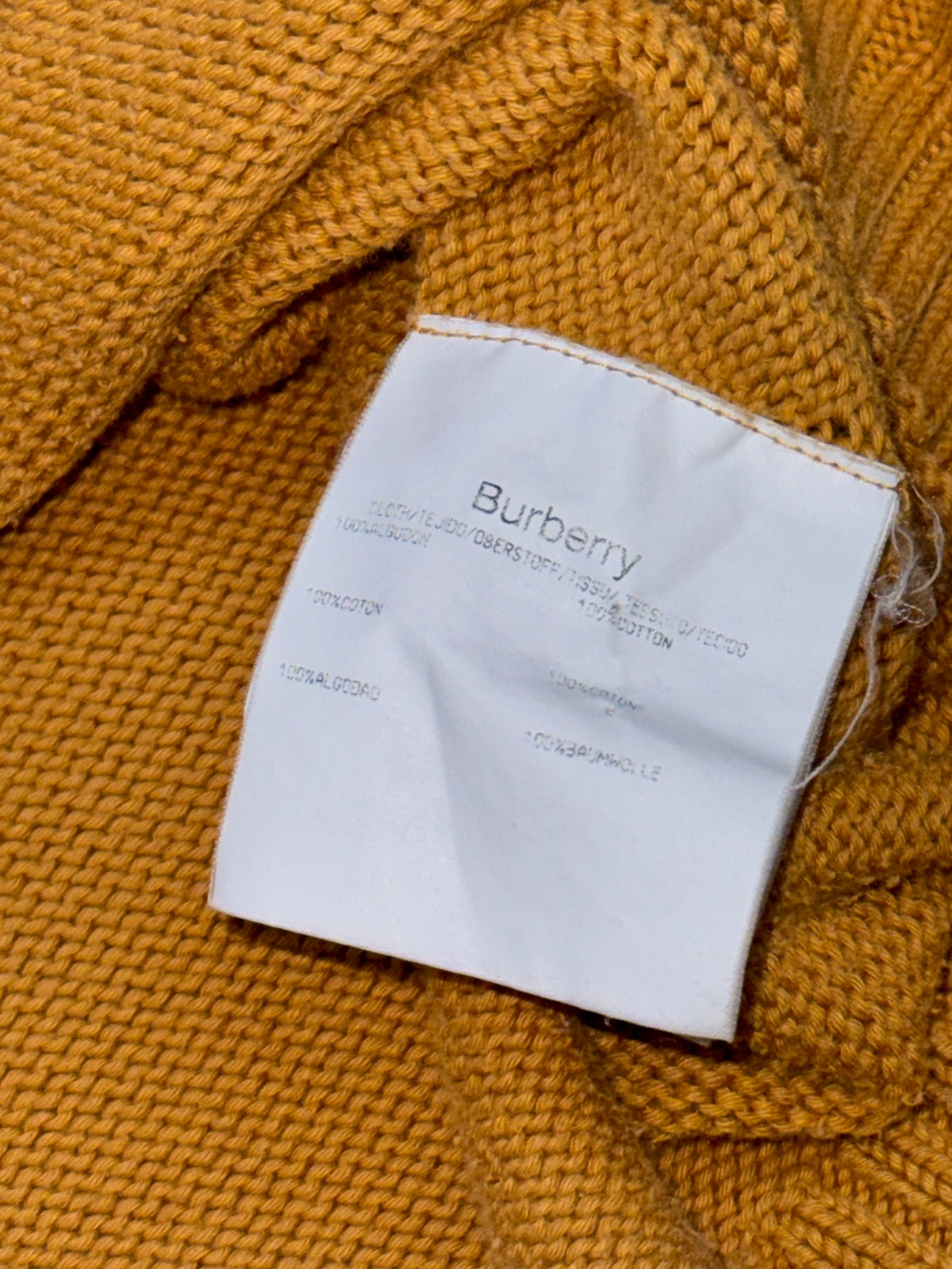 vintage Burberry quarterzip {XL}