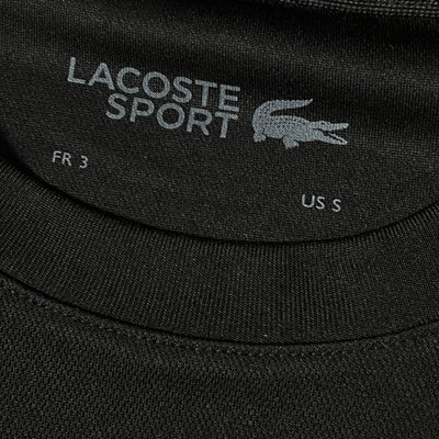 black Lacoste jersey {S}