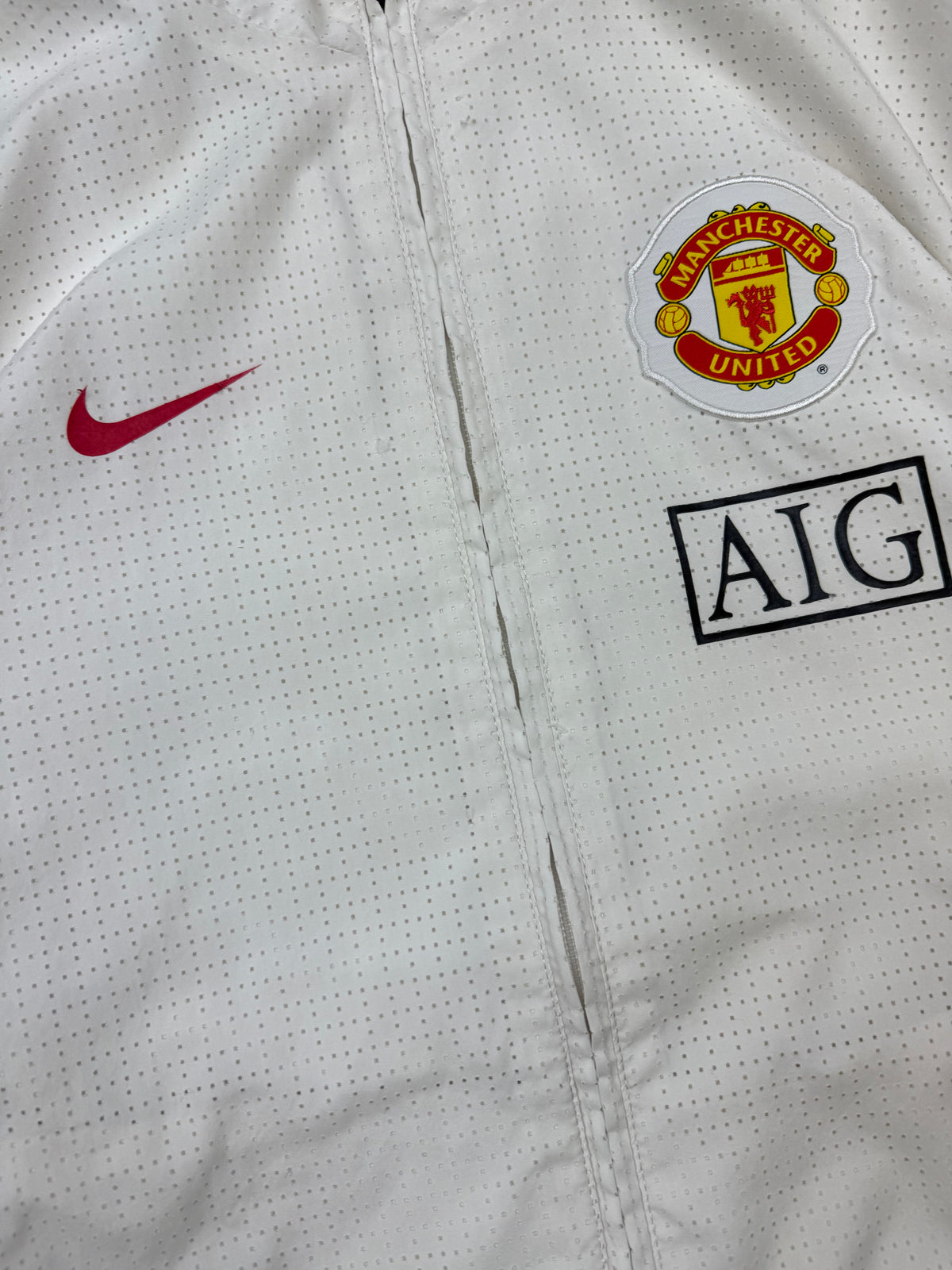 vintage Nike Manchester United windbreaker {L}