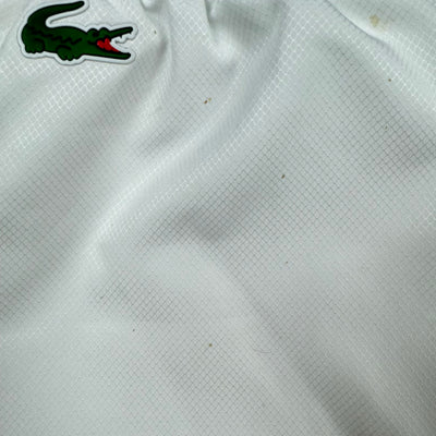 white Lacoste trackpants {XS}