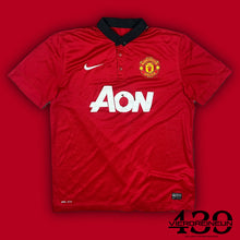 Lade das Bild in den Galerie-Viewer, vintage Nike Manchester United 2013-2014 home jersey {L}
