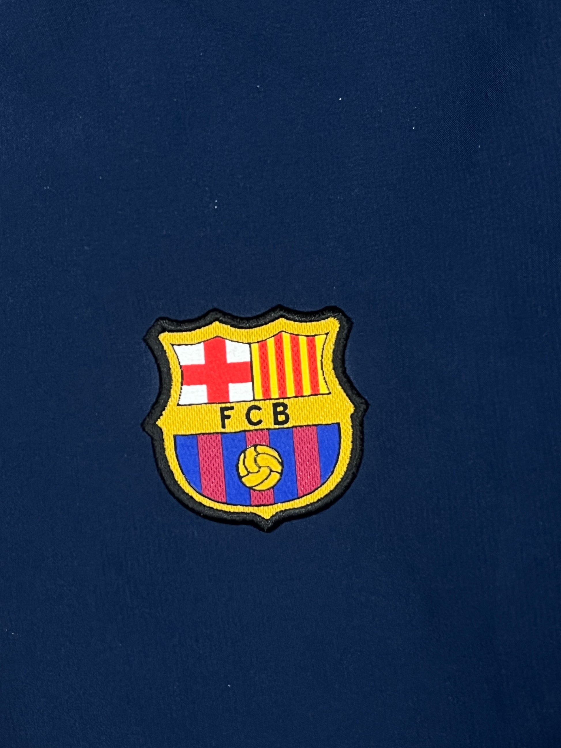 vintage Nike Fc Barcelona trackpants {S}