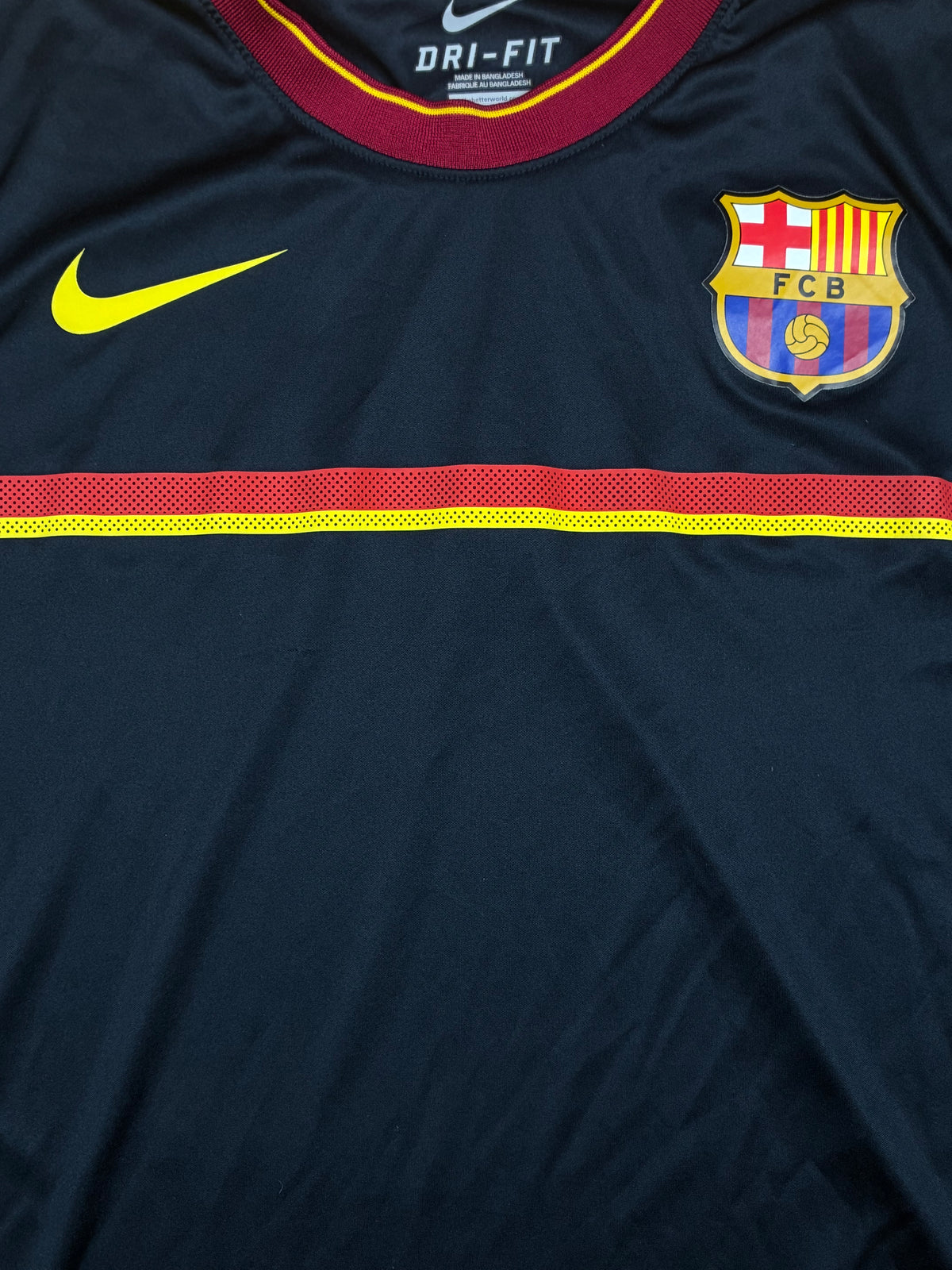vintage Nike Fc Barcelona trainingjersey {L}