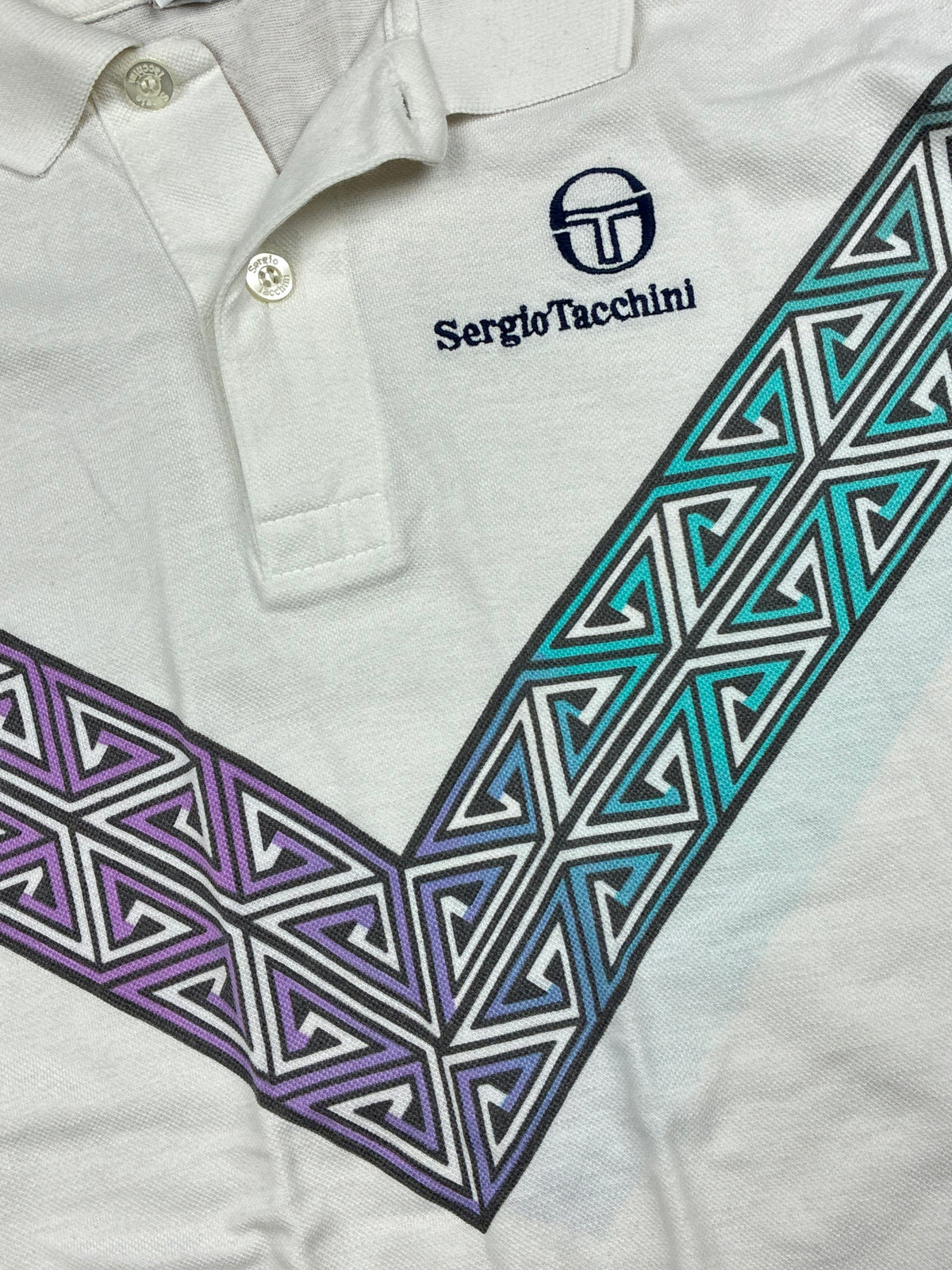 vintage Sergio Tacchini polo {M}