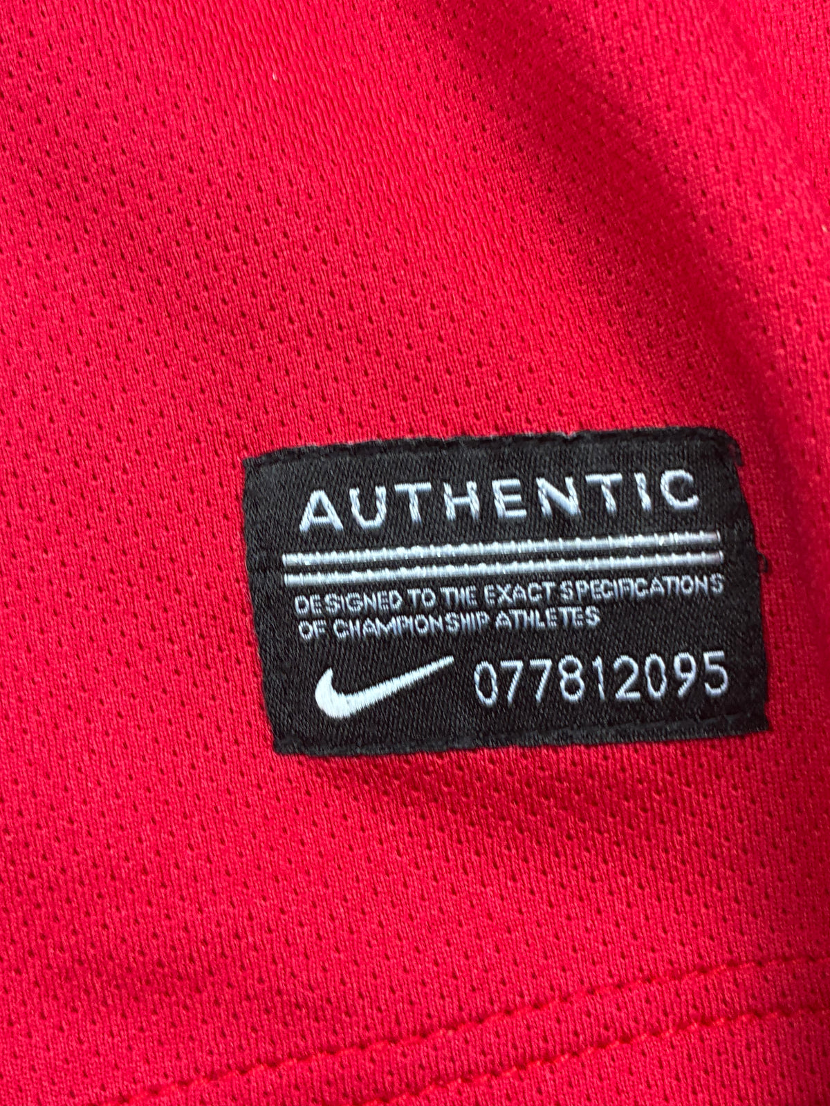 vintage Nike Manchester United GIGGS11 home jersey {XL}