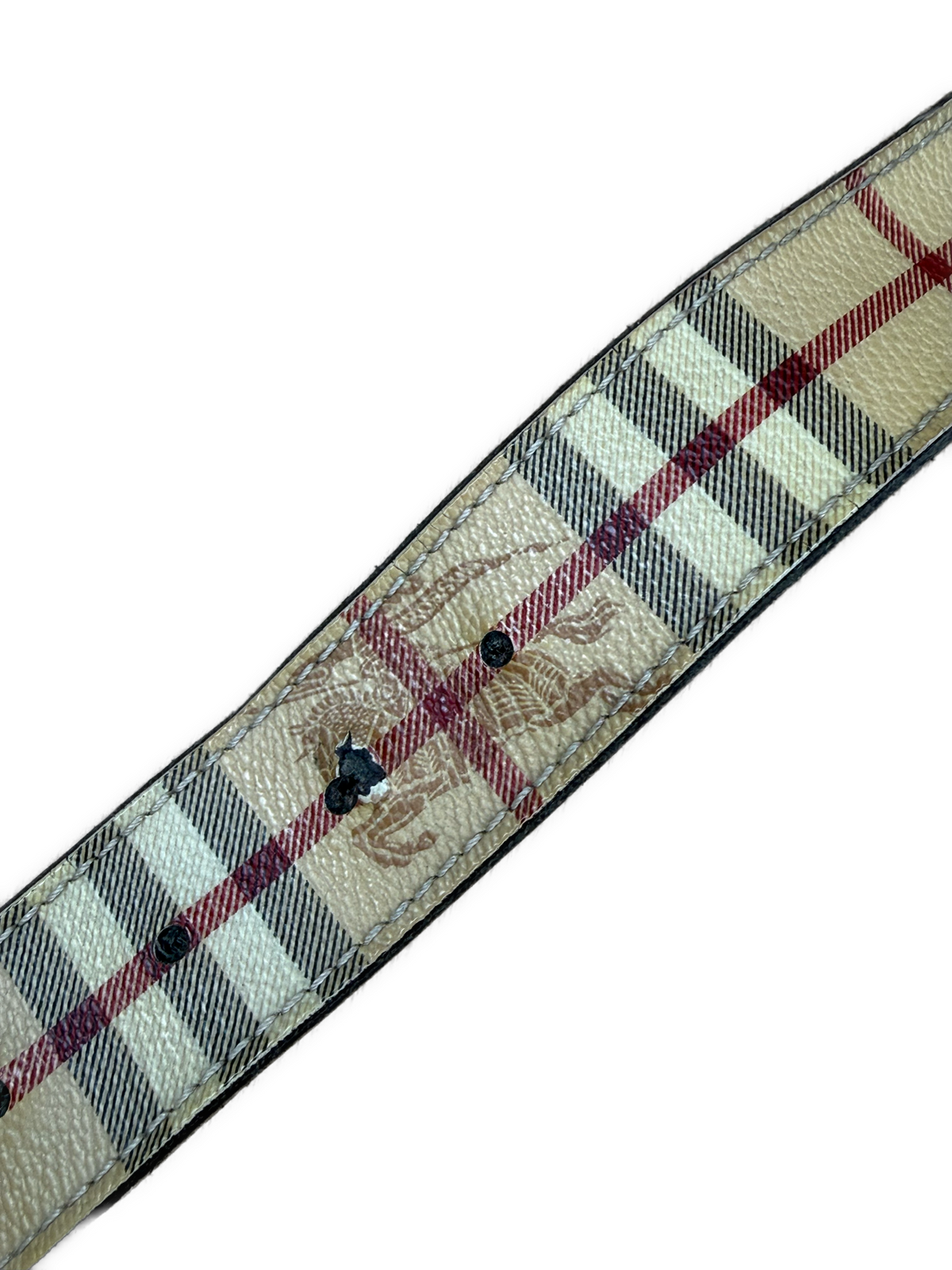 vintage Burberry belt