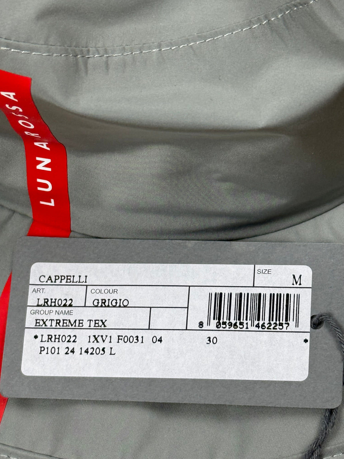 grey Prada Luna Rossa safari bucket DSWT
