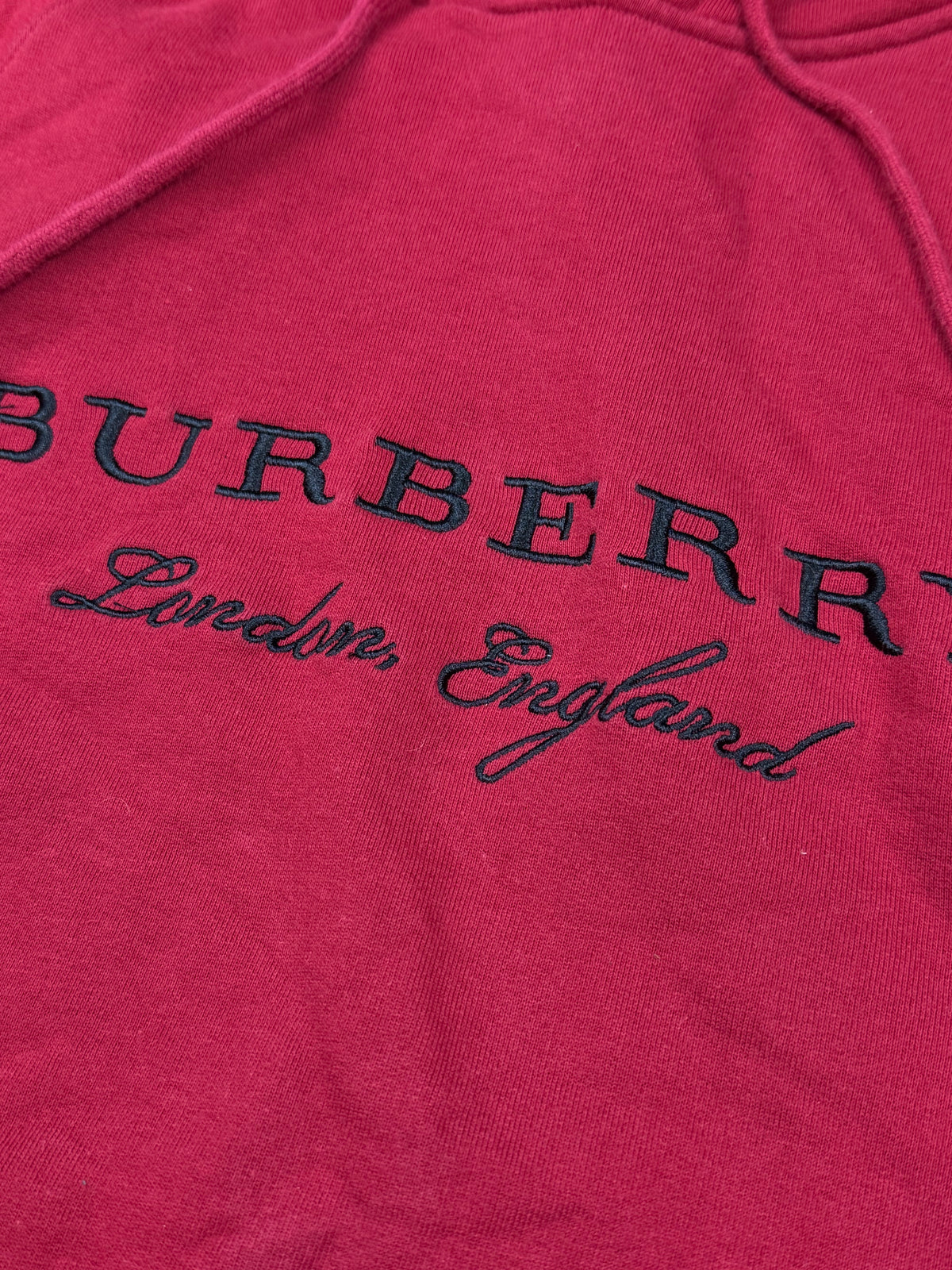 vintage Burberry hoodie {L}