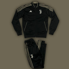 Load image into Gallery viewer, black Adidas Juventus Turin tracksuit {XS}
