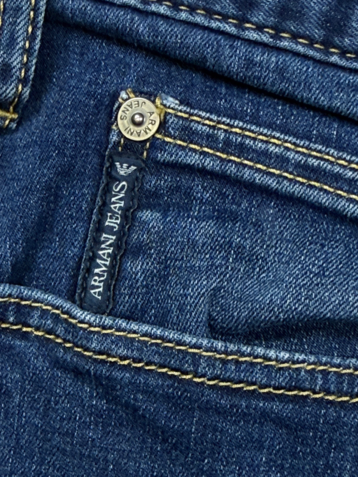 vintage Armani jeans {L}