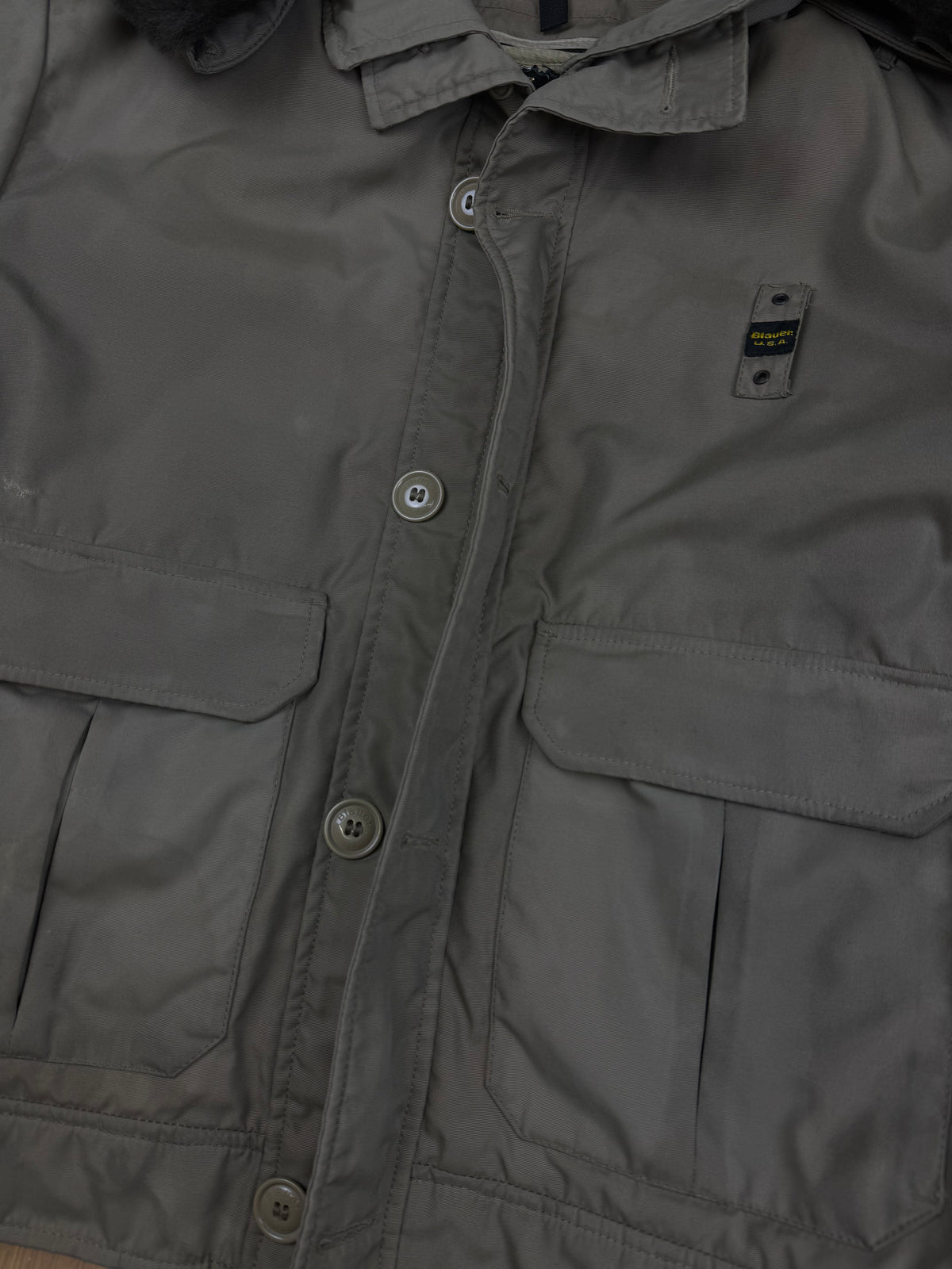 vintage Blauer winterjacket {XL}