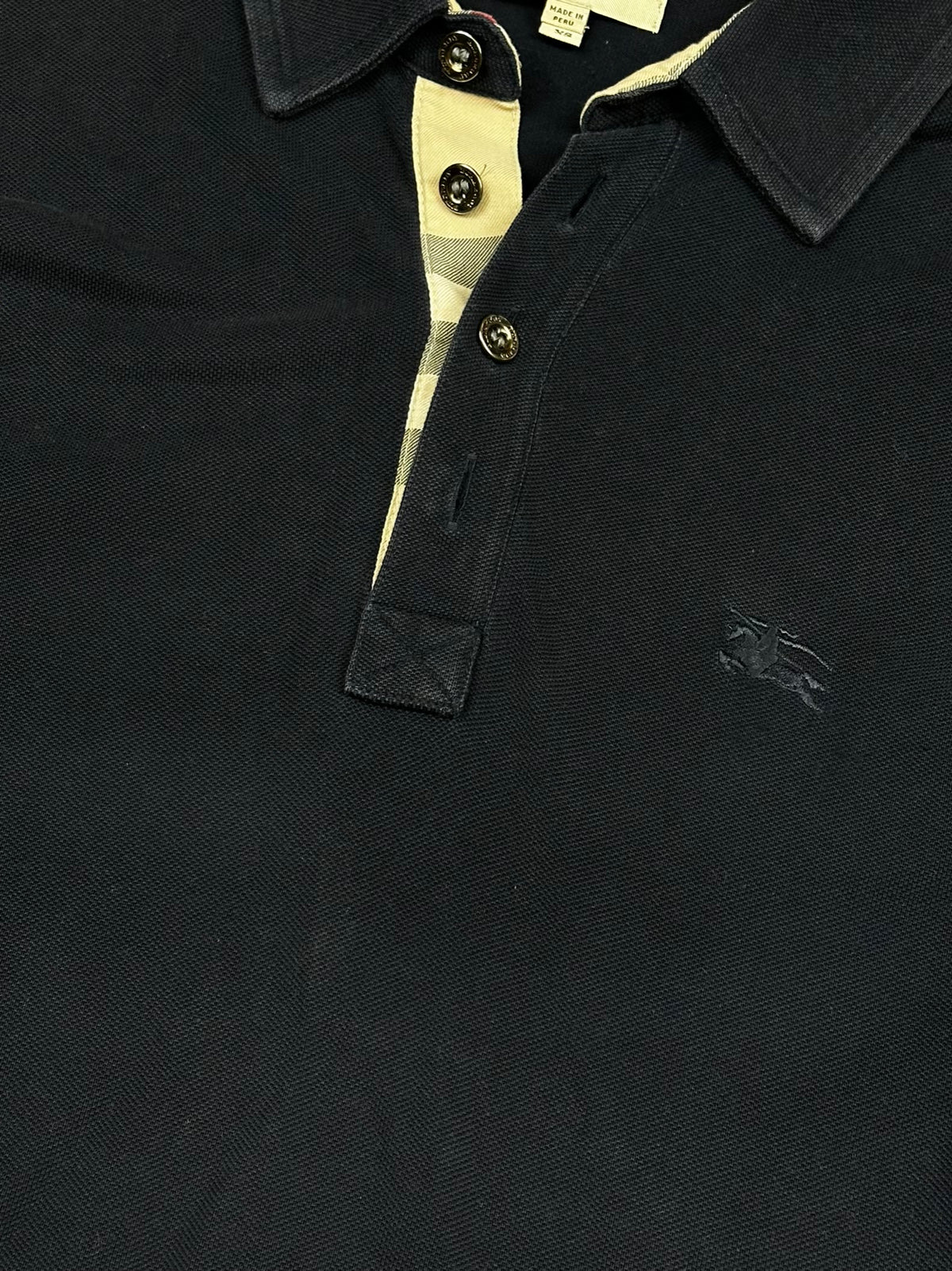 vintage Burberry polo long {XS}