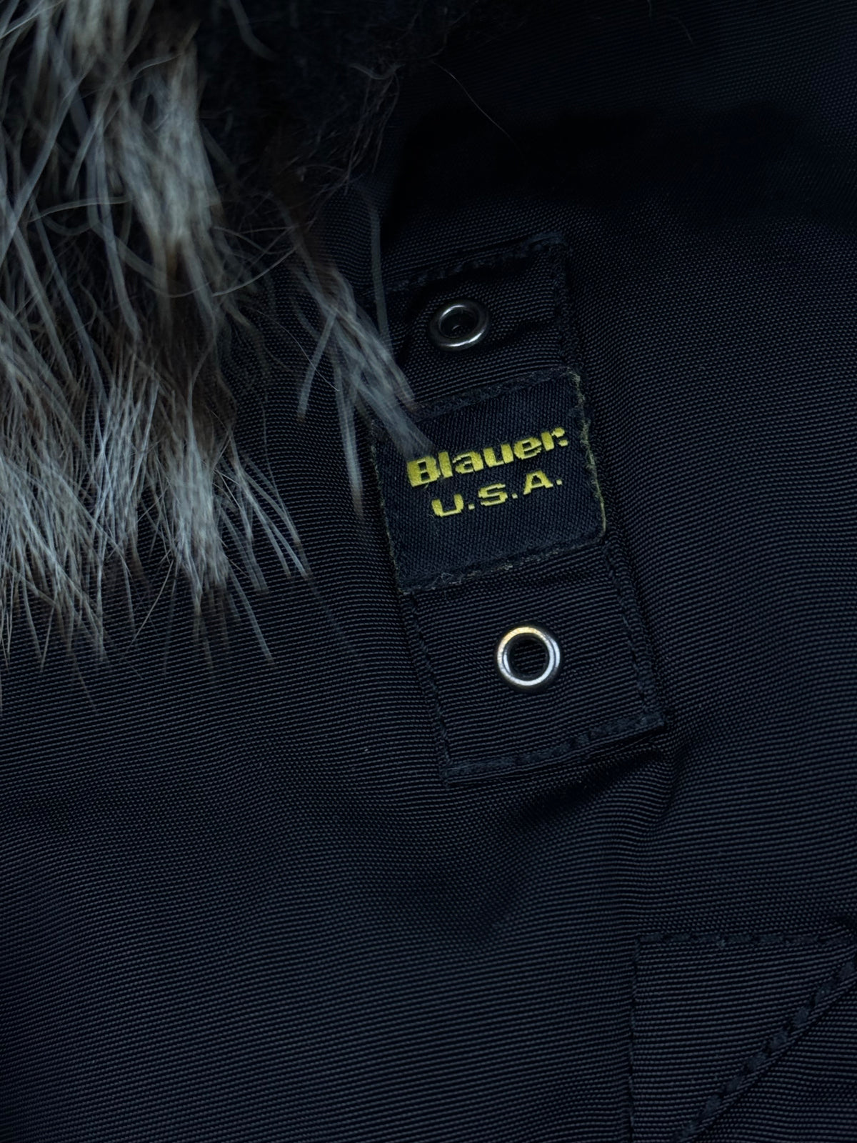 vintage Blauer winterjacket {S}