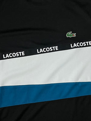 black Lacoste jersey {S}