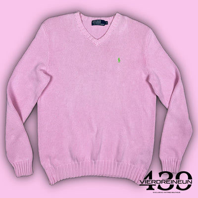 vintage pink Polo Ralph Lauren knittedsweater {M}