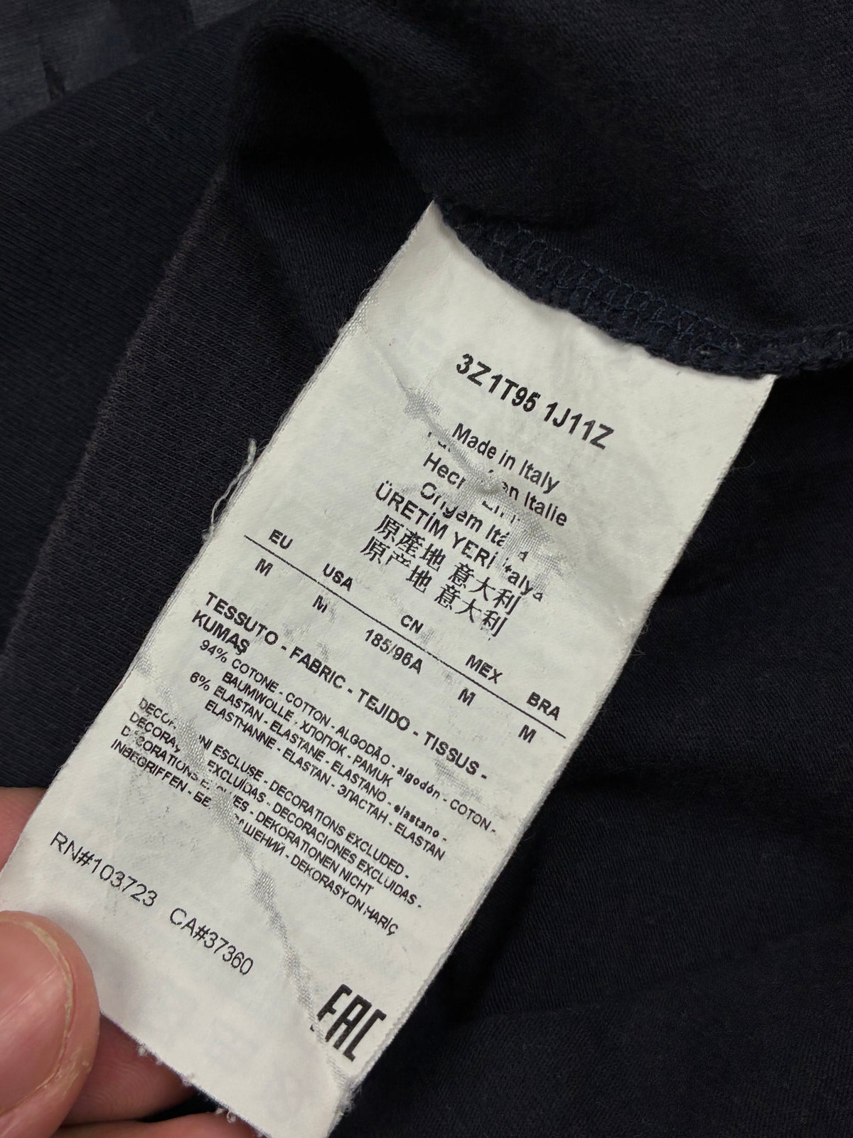 vintage Emporio Armani t-shirt {M}