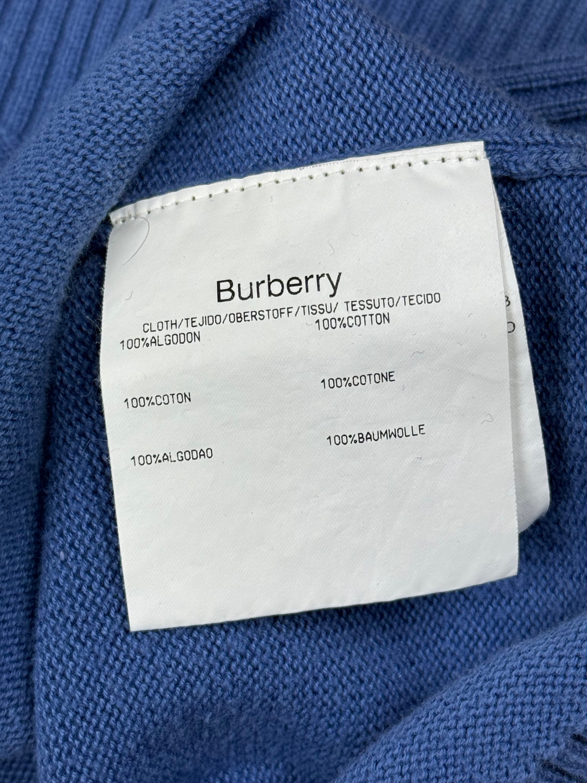vintage Burberry sweatjacket {L}