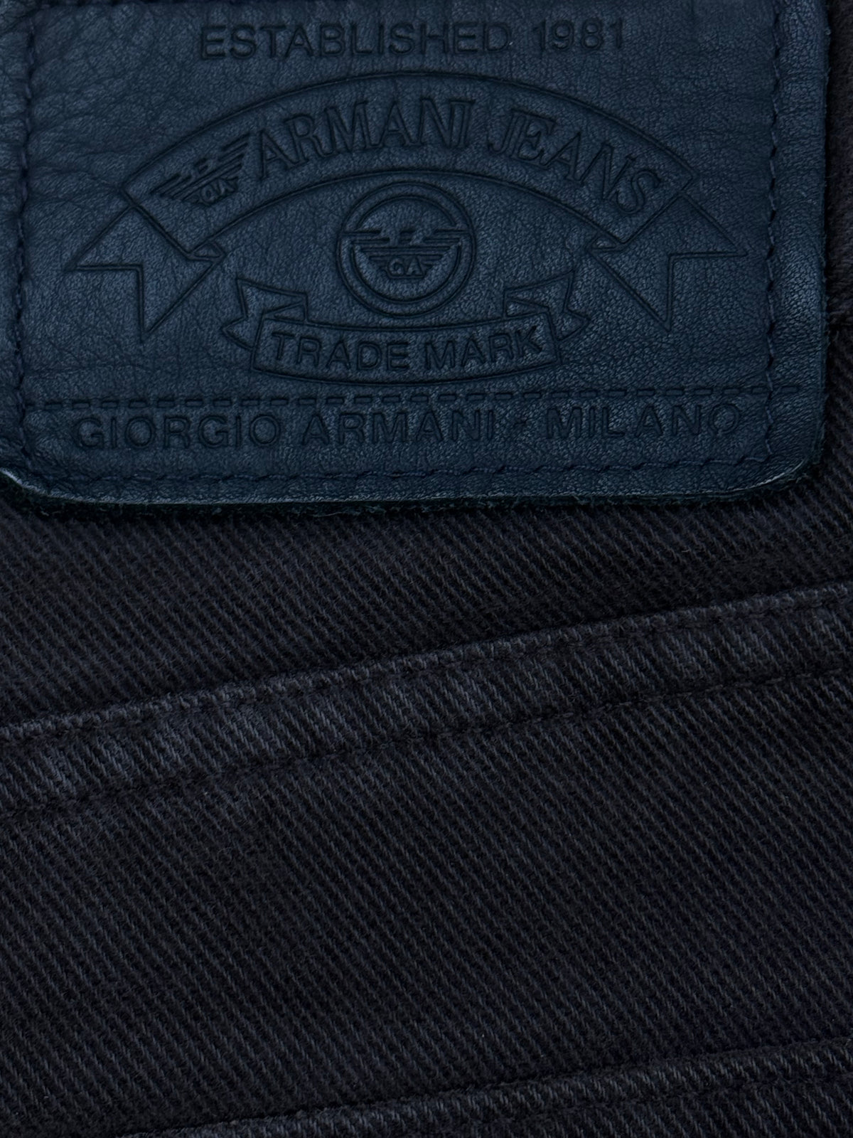 vintage Armani jeans {M}