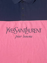 Φόρτωση εικόνας στο εργαλείο προβολής Συλλογής, vinatge Yves Saint Laurent spellout polo {L}
