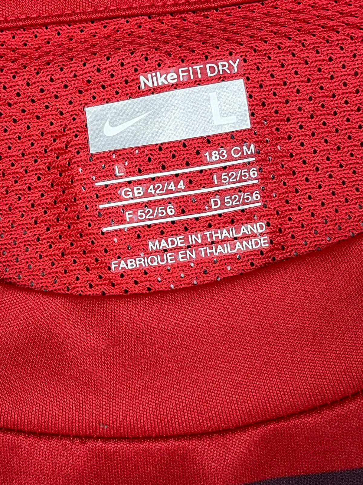 vintage Nike Aston Villa trainingsjersey {L}