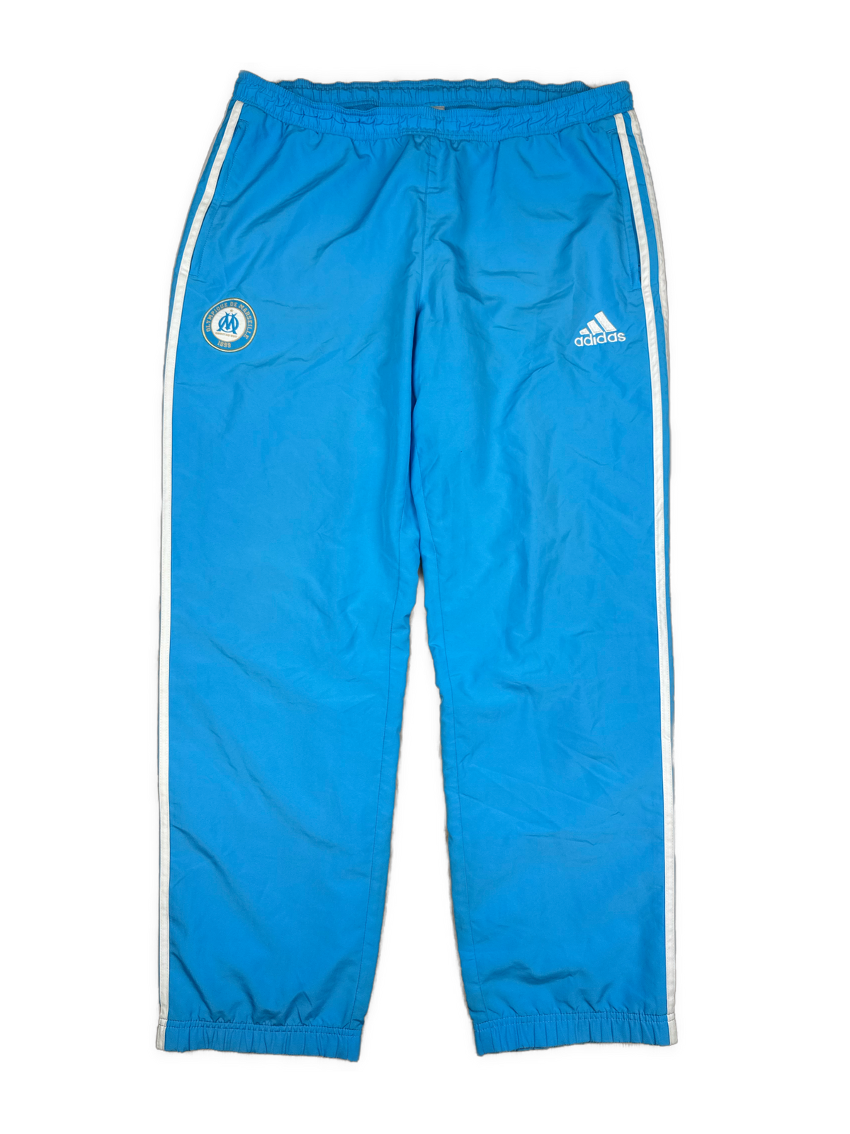 vintage Adidas Olympique Marseille trackpants {L}