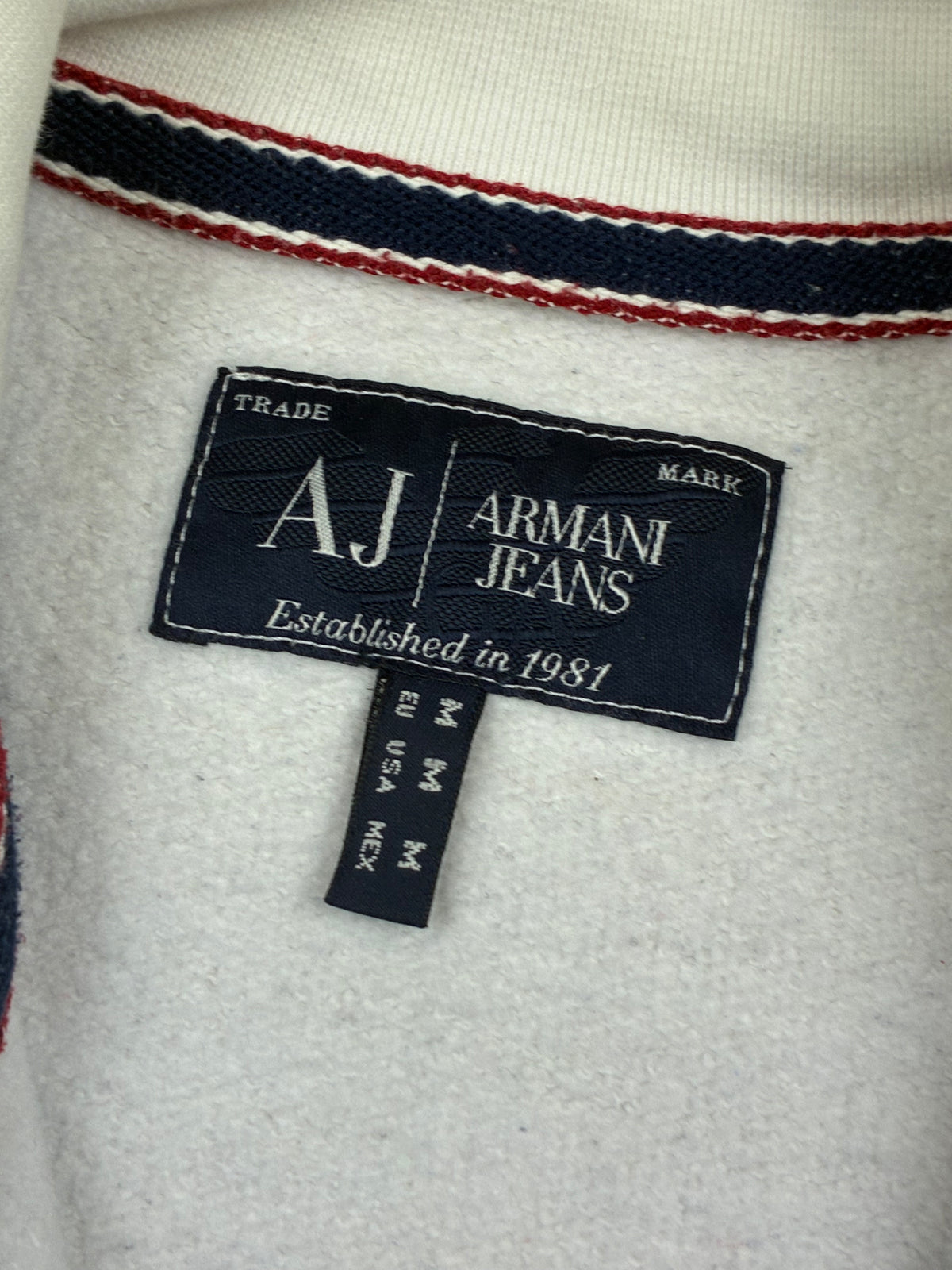vintage Armani Jeans sweatjacket {M}