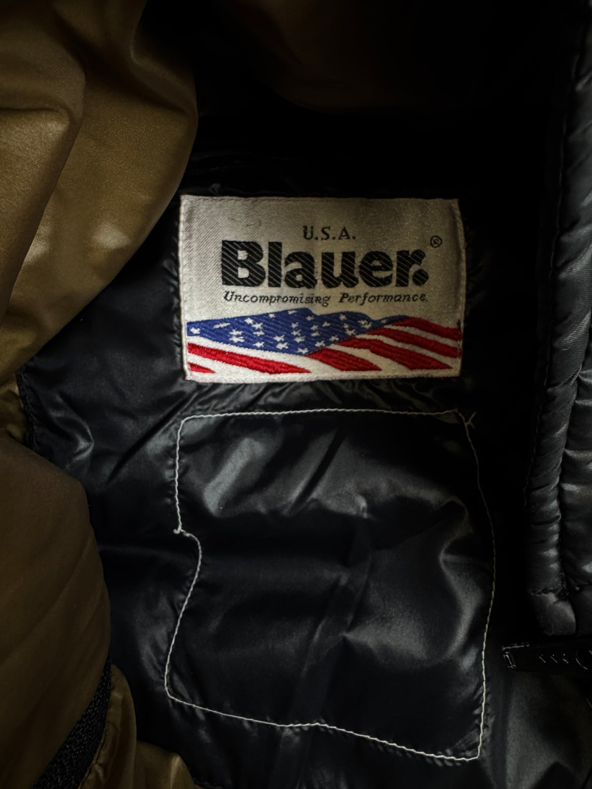 vintage Blauer winterjacket {L}