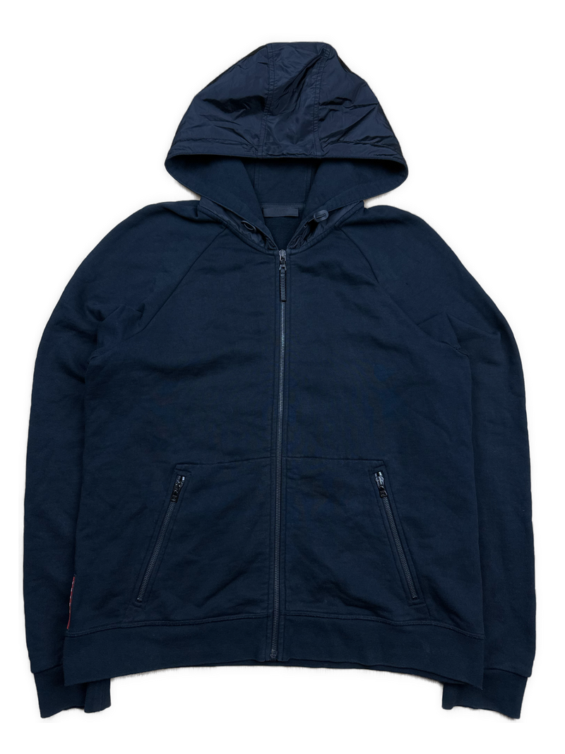 vintage black Prada sweatjacket