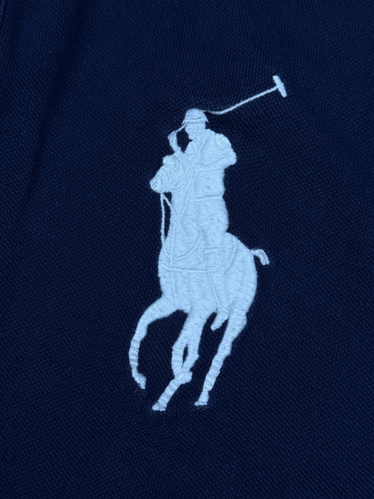 vintage navyblue Polo Ralph Lauren polo {M}