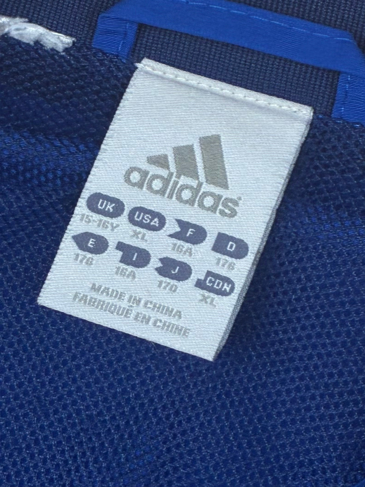 vintage Adidas Olympique Lyon windbreaker {S}
