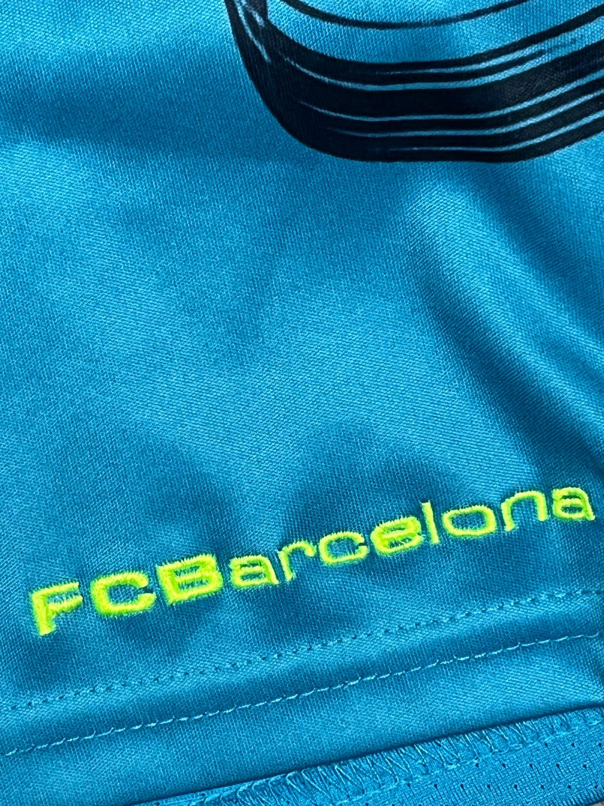 vintage Nike Fc Barcelona trainingjersey {S}