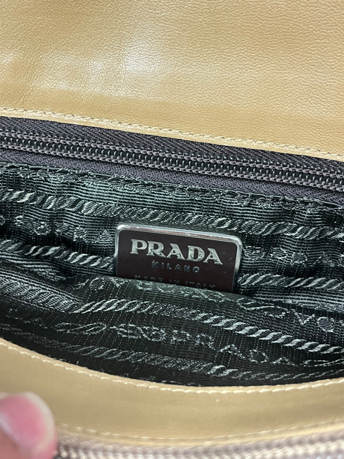 vintage Prada shopper