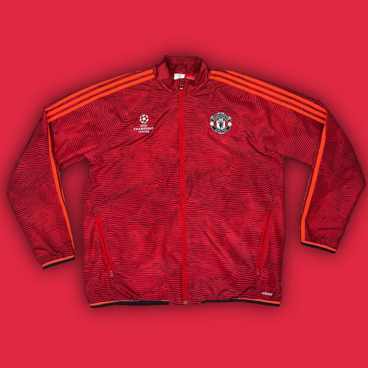 vintage Adidas Manchester United windbreaker {XL}