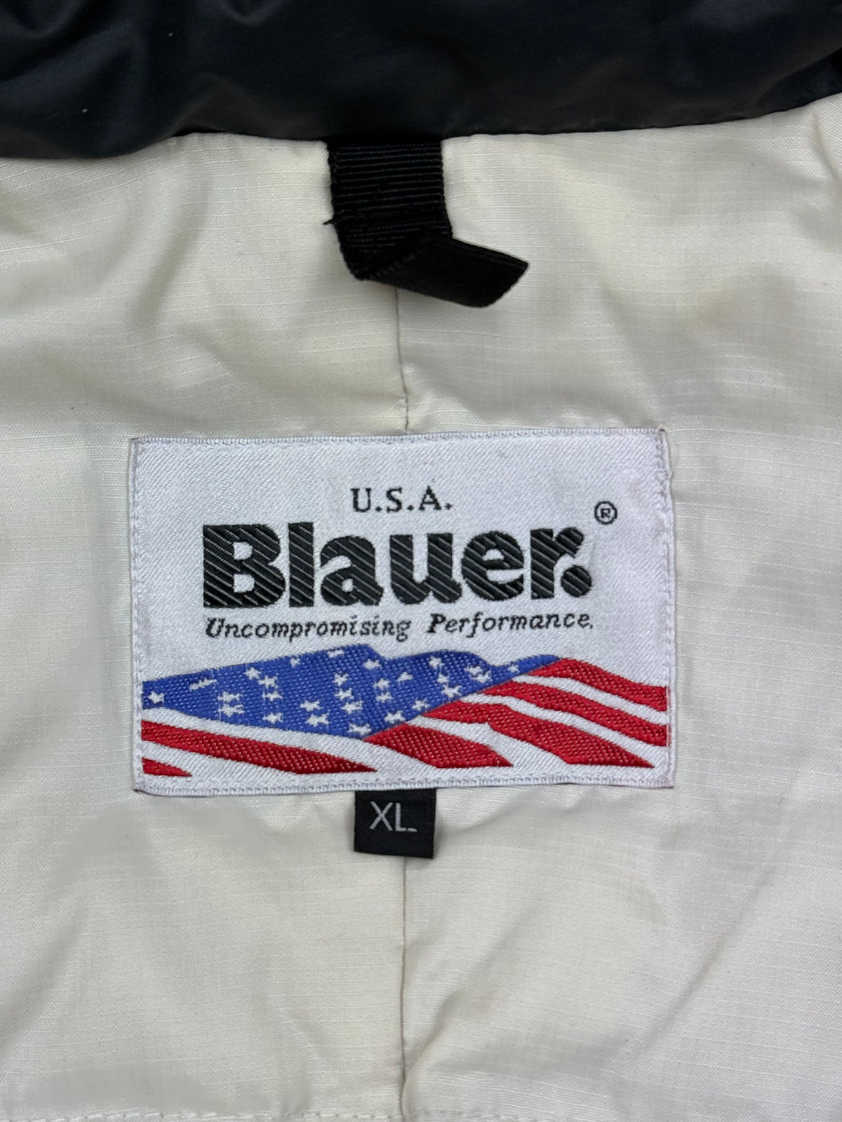 vintage Blauer winterjacket